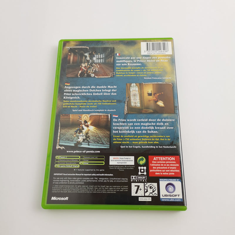Microsoft Xbox Classic Game "Prince of Persia The Sands of Time" PAL | Original packaging