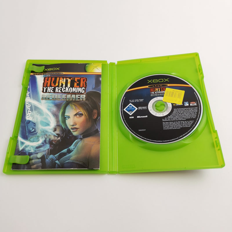 Microsoft Xbox Classic Spiel " Hunter The Reckoning Redeemer " DE PAL Vers | OVP