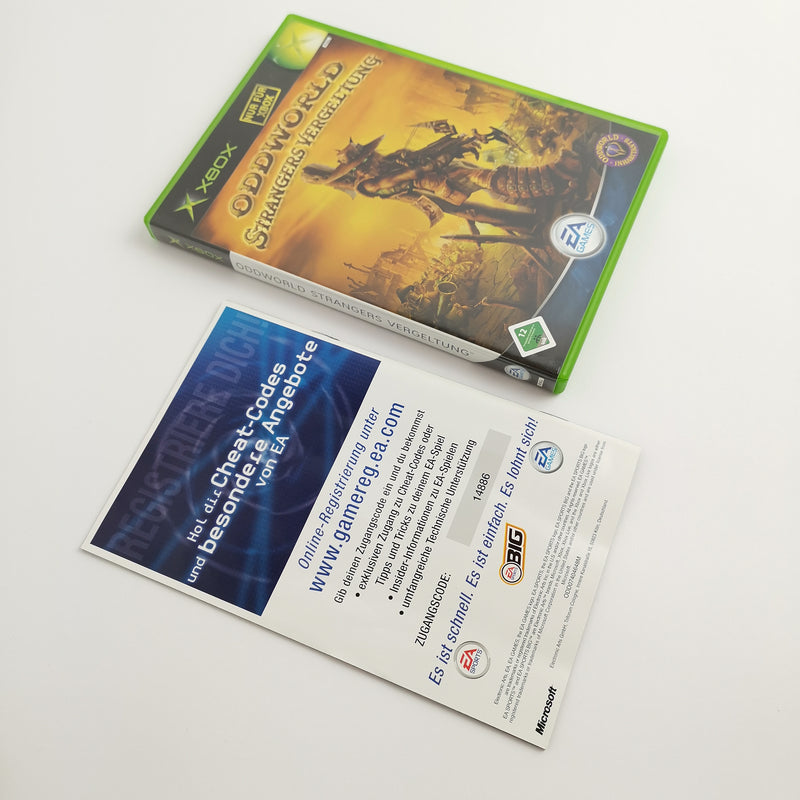 Microsoft Xbox Classic Game "Oddworld Strangers Retribution" DE PAL Verse | Original packaging