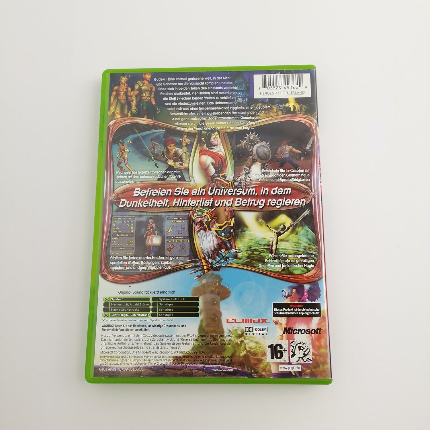 Microsoft Xbox Classic Spiel 