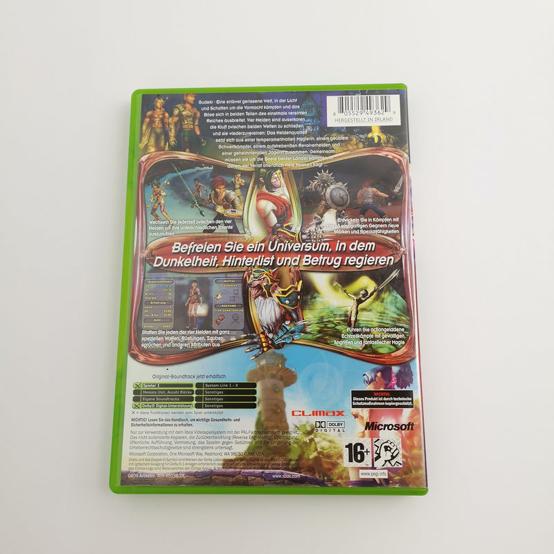 Microsoft Xbox Classic Spiel " Sudeki " DE PAL Version | OVP
