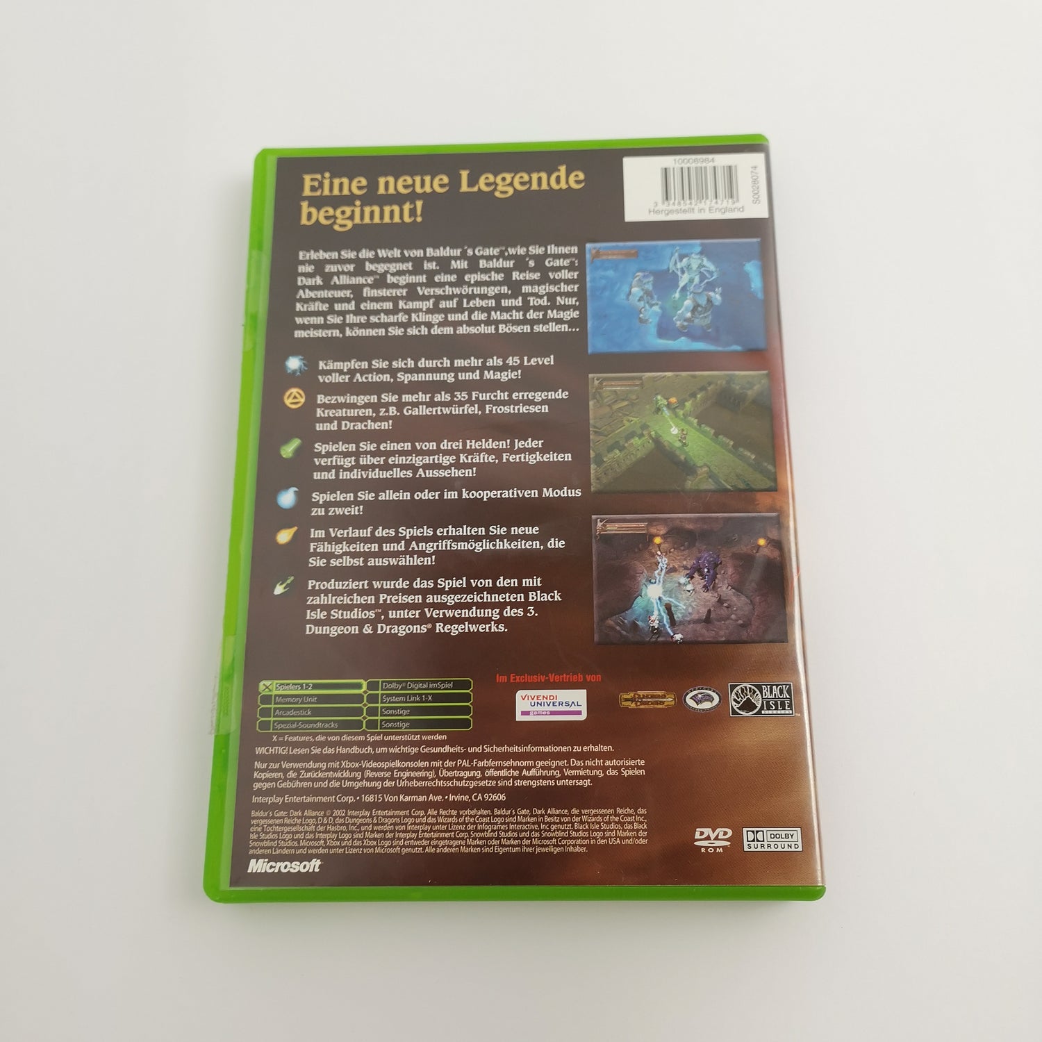 Microsoft Xbox Classic Game 
