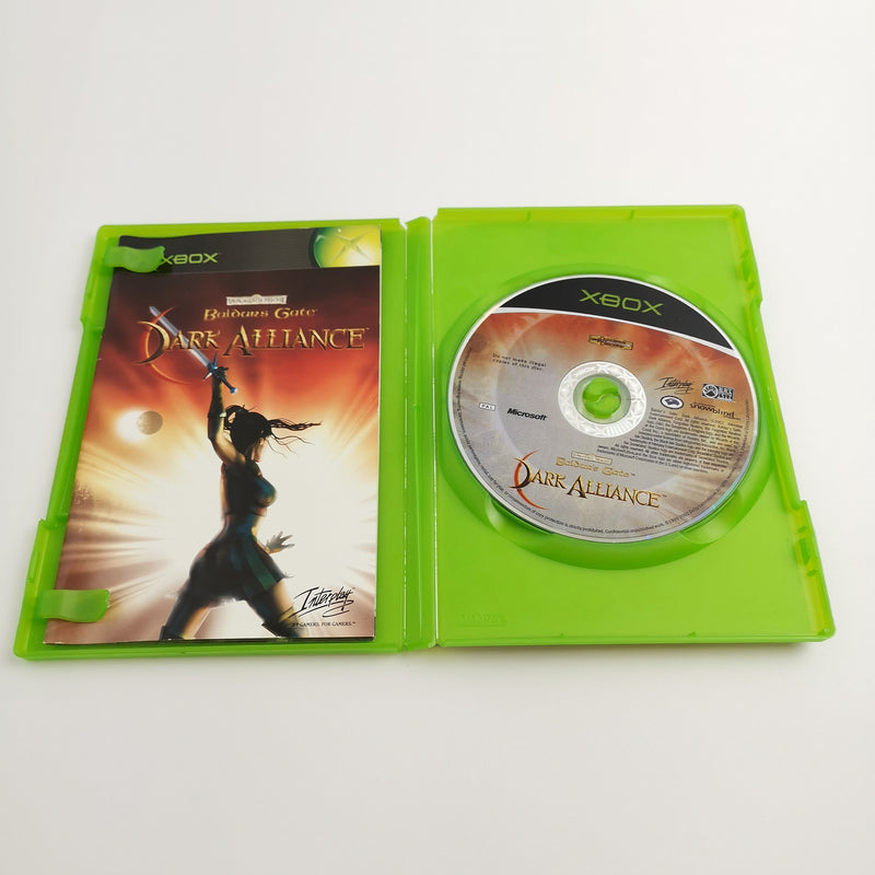 Microsoft Xbox Classic Game "Baldur's Gate Dark Alliance" DE PAL Version | Original packaging