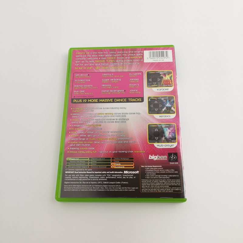 Microsoft Xbox Classic Game "Dance UK" EN PAL Version | Original packaging