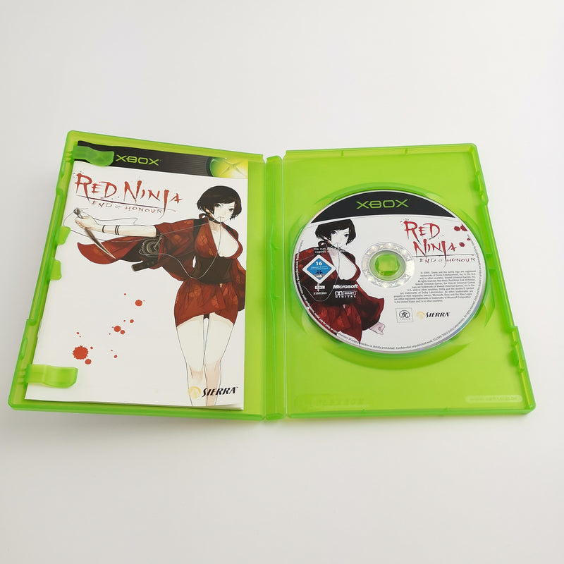 Microsoft Xbox Classic Spiel " Red Ninja End of Honour " DE PAL Version | OVP