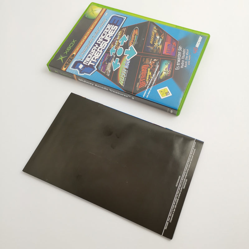 Microsoft Xbox Classic Spiel " Midway Arcade Treasures 3 " DE PAL Version | OVP