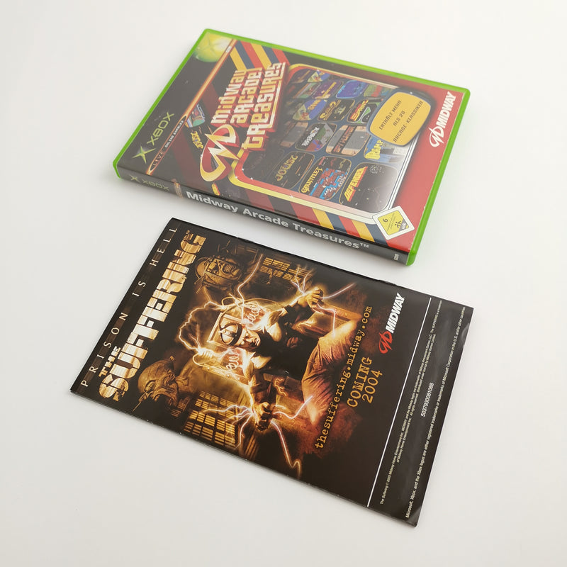 Microsoft Xbox Classic game "Midway Arcade Treasures" DE PAL Version | Original packaging