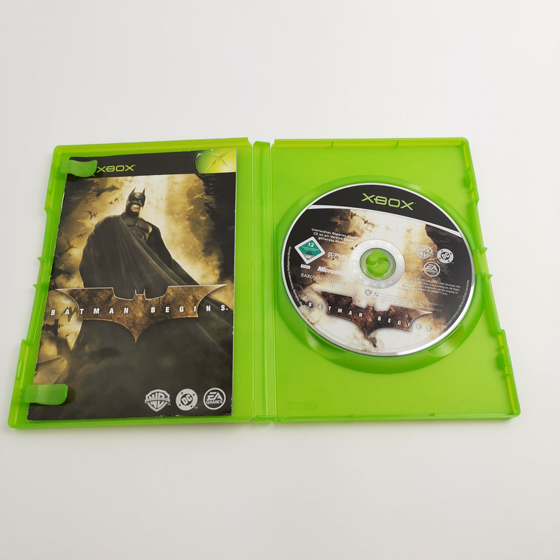 Microsoft Xbox Classic game "Batman Begins" DE PAL Version | Original packaging