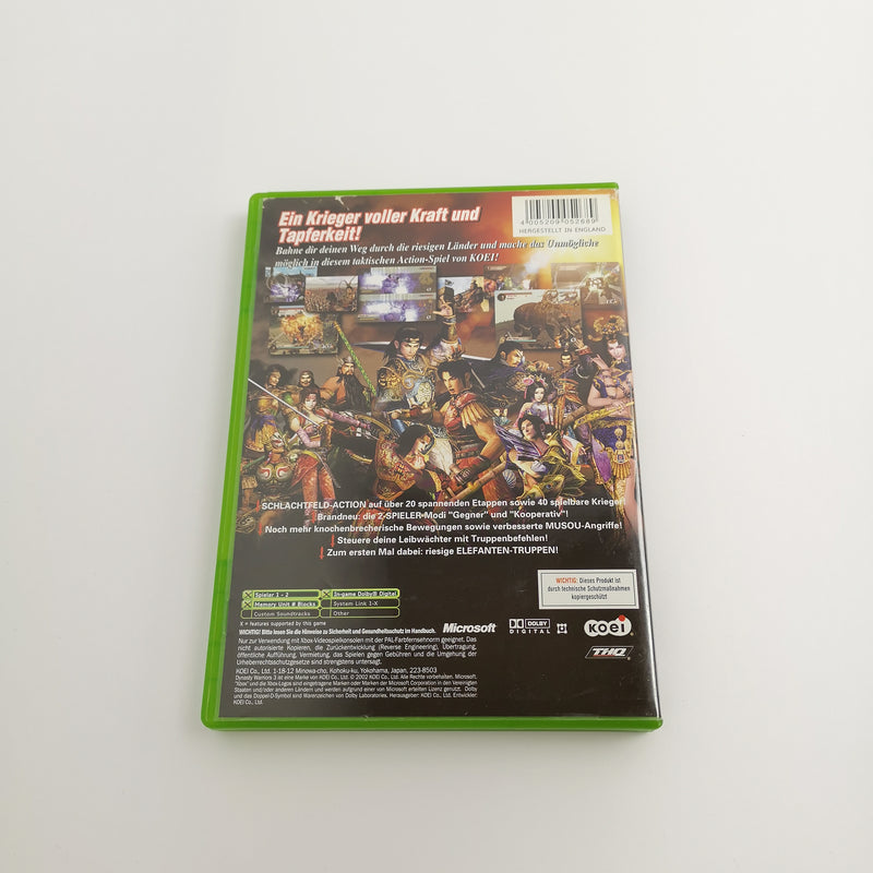 Microsoft Xbox Classic Game "Dynasty Warriors 3" DE PAL Version | Original packaging