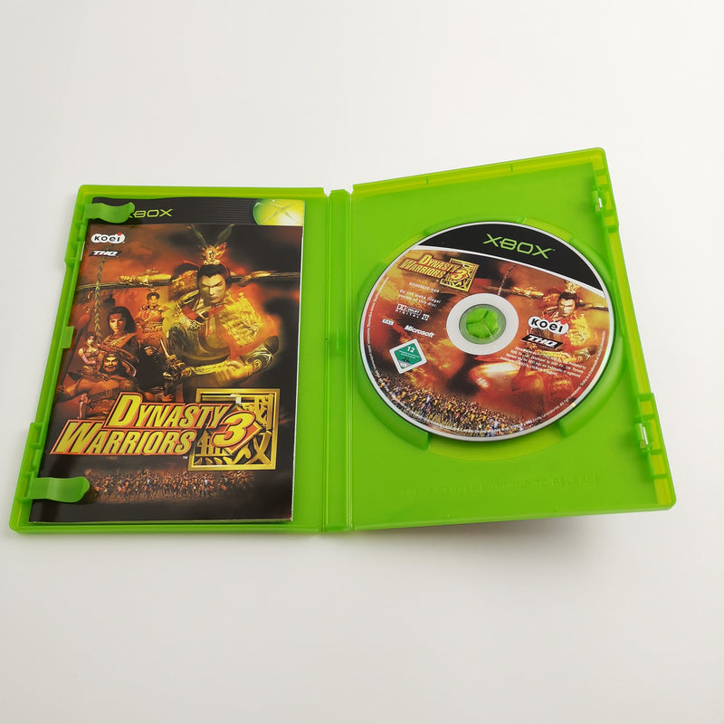 Microsoft Xbox Classic Game "Dynasty Warriors 3" DE PAL Version | Original packaging