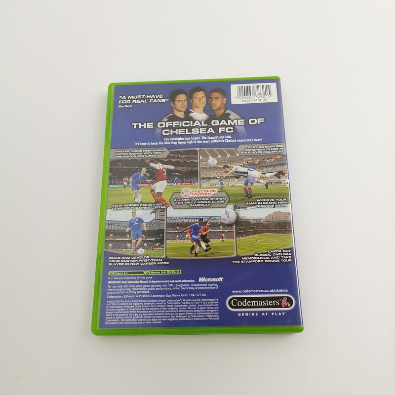 Microsoft Xbox Classic Spiel " Chelsea FC Club Football 2005 " EN PAL | OVP