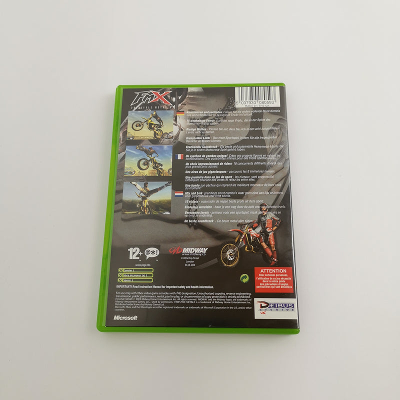 Microsoft Xbox Classic Game "FMX Freestyle Metal X" PAL Version | Original packaging