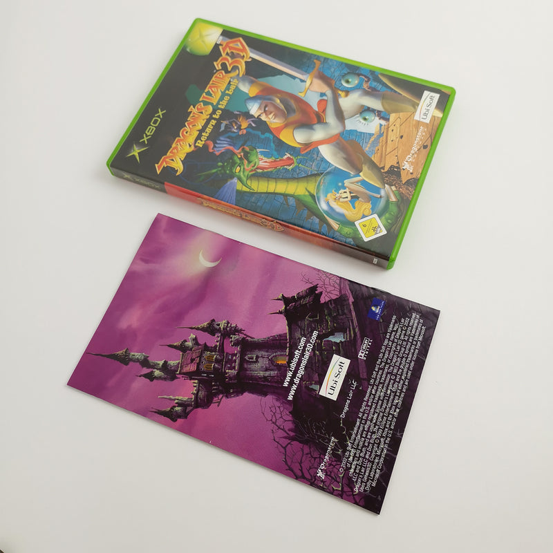 Microsoft Xbox Classic Spiel " Dragons Lair 3D " DE PAL Version | OVP