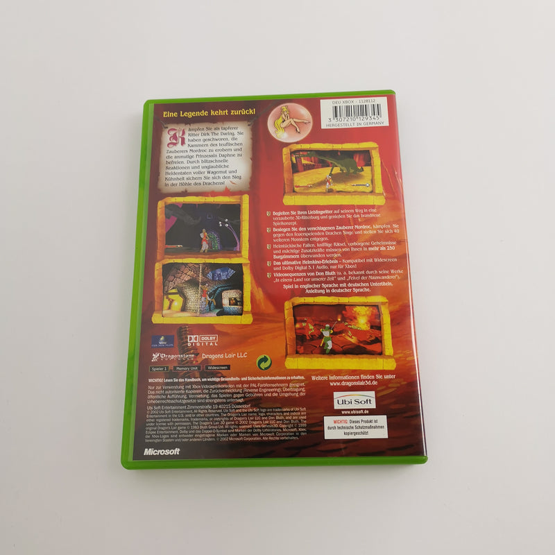 Microsoft Xbox Classic Spiel " Dragons Lair 3D " DE PAL Version | OVP