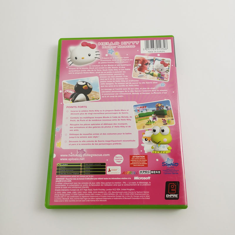 Microsoft Xbox Classic Game "Hello Kitty Roller Rescue" FRA PAL Version | Original packaging