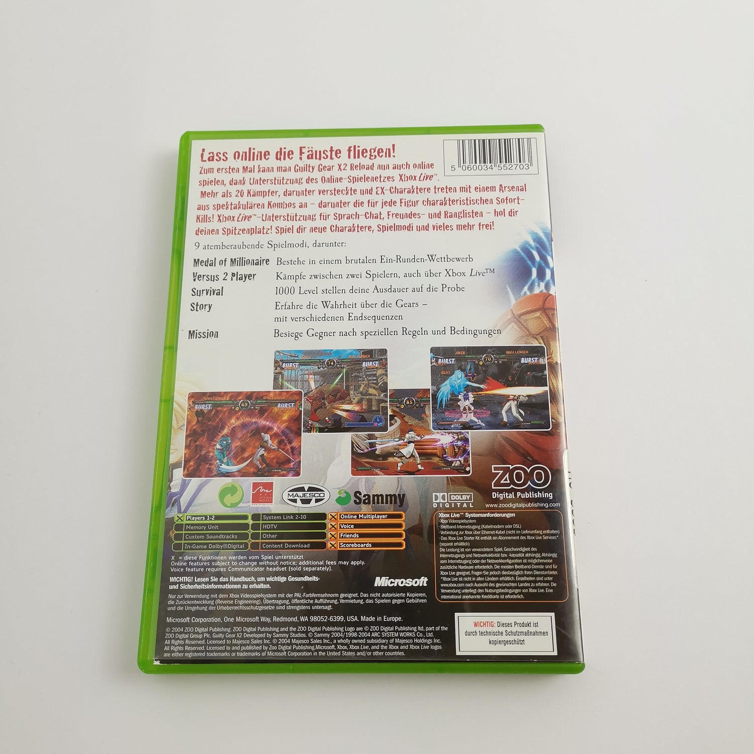 Microsoft Xbox Classic Game 