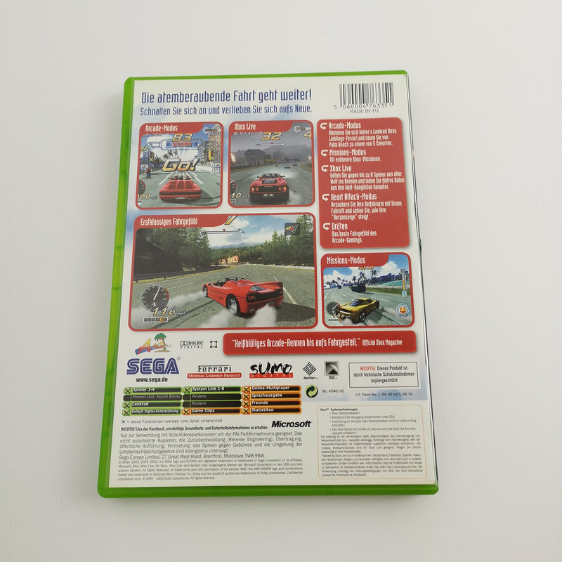 Microsoft Xbox Classic Spiel " Out Run 2 " DE PAL Version OutRun | OVP