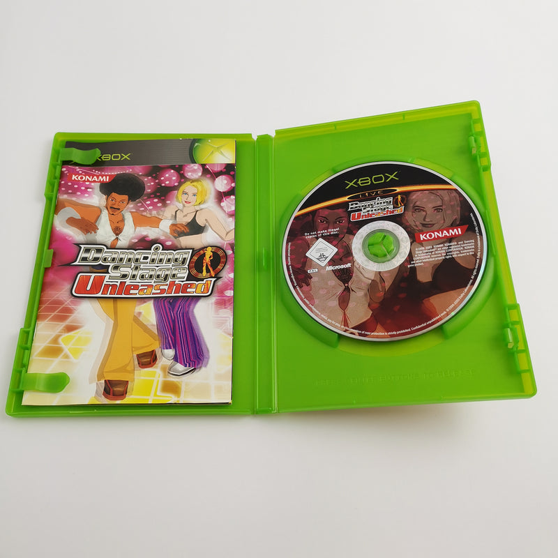 Microsoft Xbox Classic Game "Dancing Stage Unleashed" DE PAL Version | Original packaging
