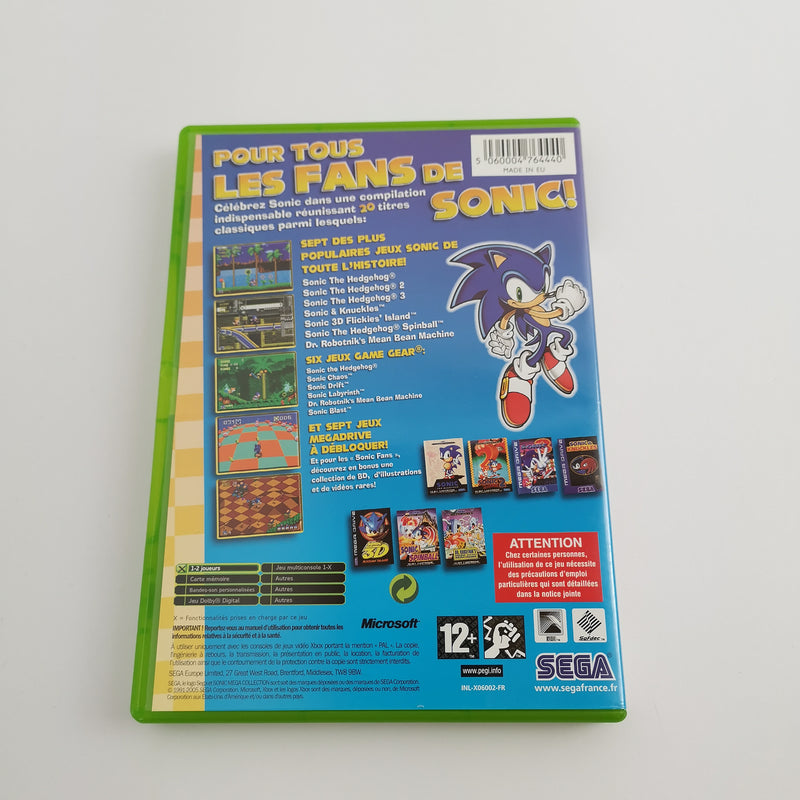 Microsoft Xbox Classic Game "Sonic Mega Collection" FRA PAL Version | Original packaging