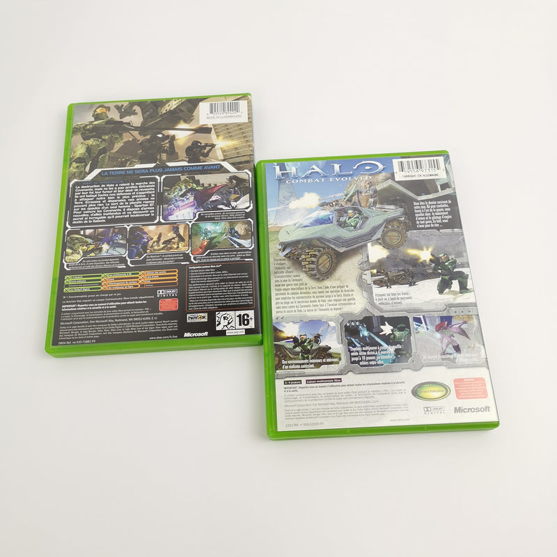 Microsoft Xbox Classic Games "Halo 1 &amp; Halo 2" FRA French PAL | Original packaging