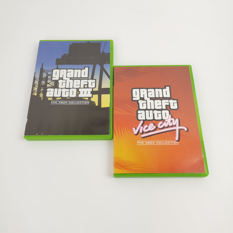 Microsoft Xbox Classic Games "GTA Box Collection" Vice City + GTA III | USK18