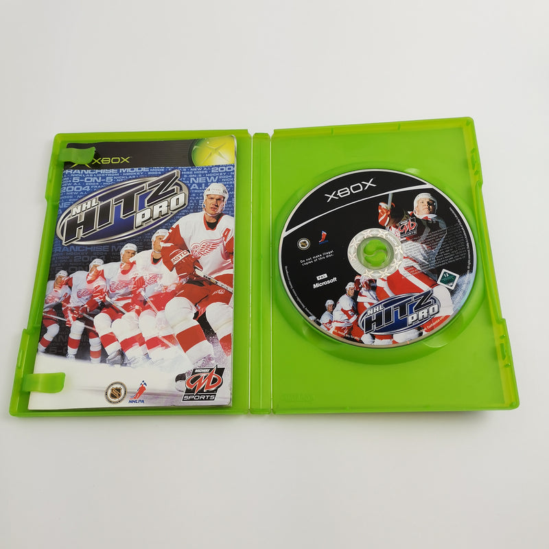Microsoft Xbox Classic Game "NHL Hitz Pro" Ice Hockey PAL Version | Original packaging