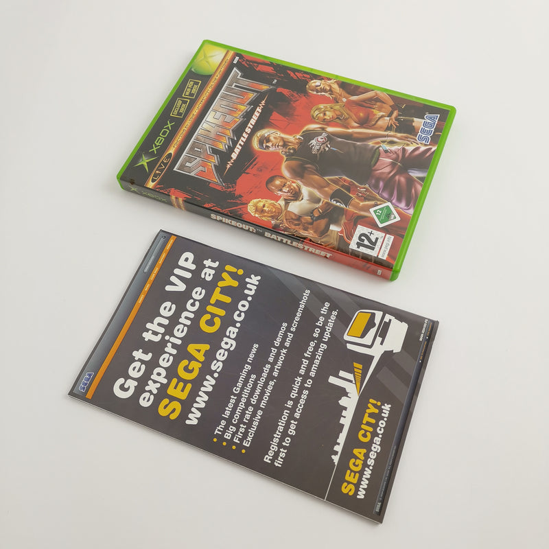 Microsoft Xbox Classic Game "Spikeout Battle Street" FRA DE PAL Version | Original packaging