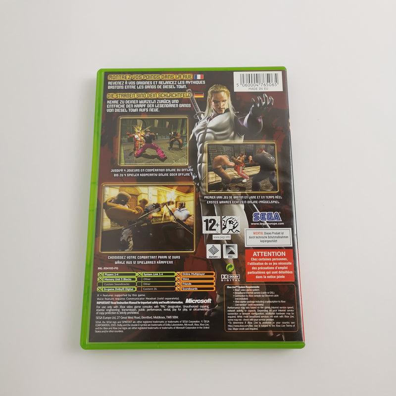 Microsoft Xbox Classic Game "Spikeout Battle Street" FRA DE PAL Version | Original packaging