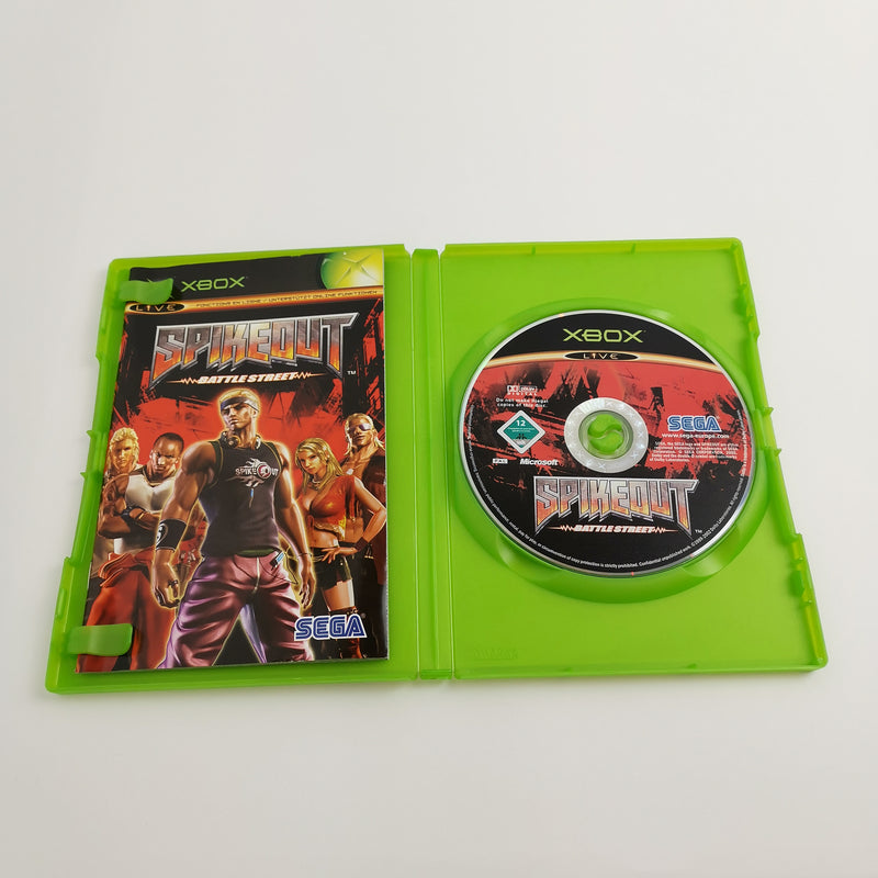 Microsoft Xbox Classic Game "Spikeout Battle Street" FRA DE PAL Version | Original packaging