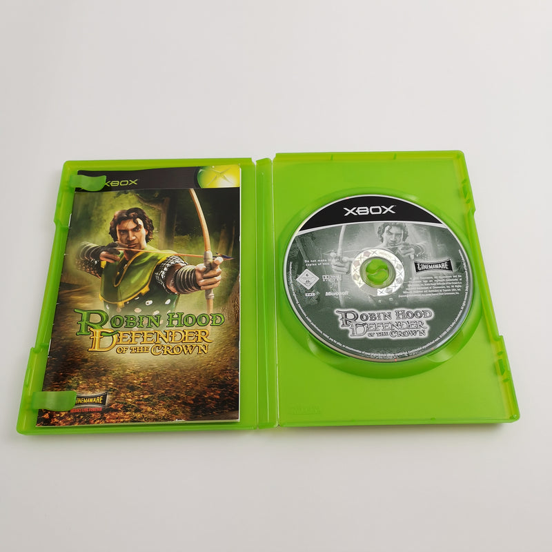 Microsoft Xbox Classic game "Robin Hood Defender of the Crown" DE PAL | Original packaging