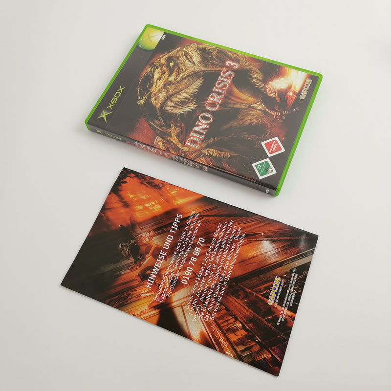 Microsoft Xbox Classic Game "Dino Crisis 3" DE PAL Version | Original packaging Capcom