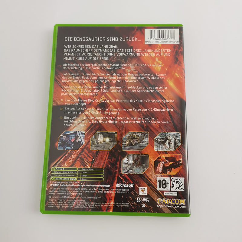 Microsoft Xbox Classic Game "Dino Crisis 3" DE PAL Version | Original packaging Capcom