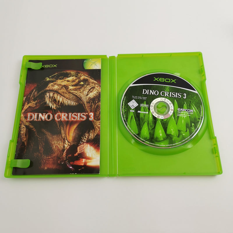 Microsoft Xbox Classic Game "Dino Crisis 3" DE PAL Version | Original packaging Capcom