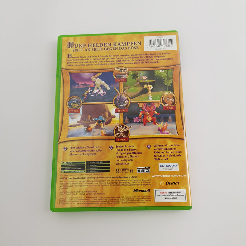 Microsoft Xbox Classic Game "Spyro a Hero's Tail" DE PAL Version | Original packaging