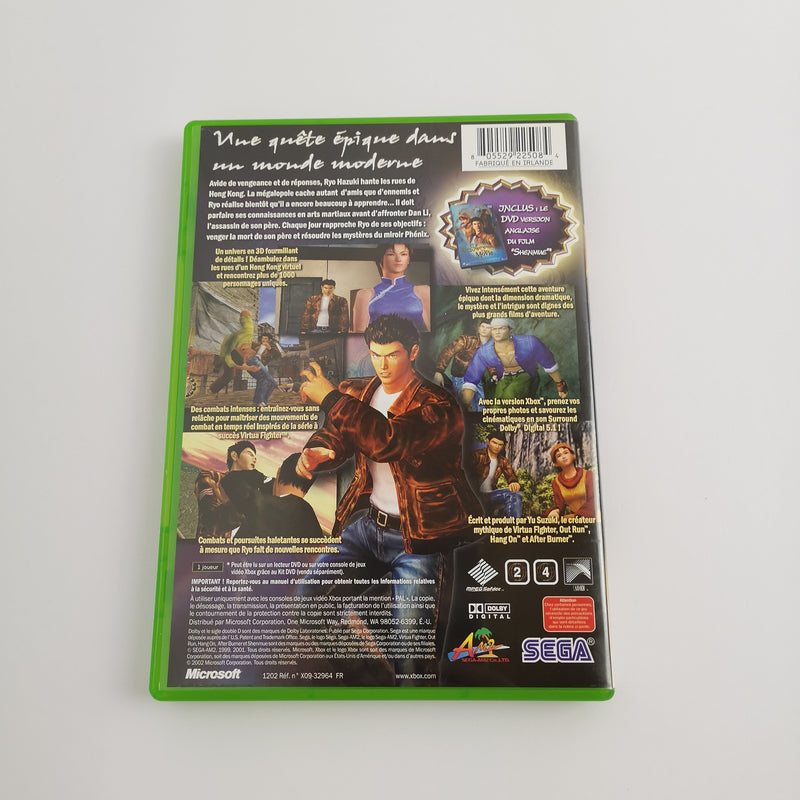 Microsoft Xbox Classic Spiel " Shenmue II 2 " Französische PAL Version FRA | OVP