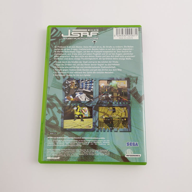 Microsoft Xbox Classic game "Jetset Radio Future" DE PAL Version | Original packaging