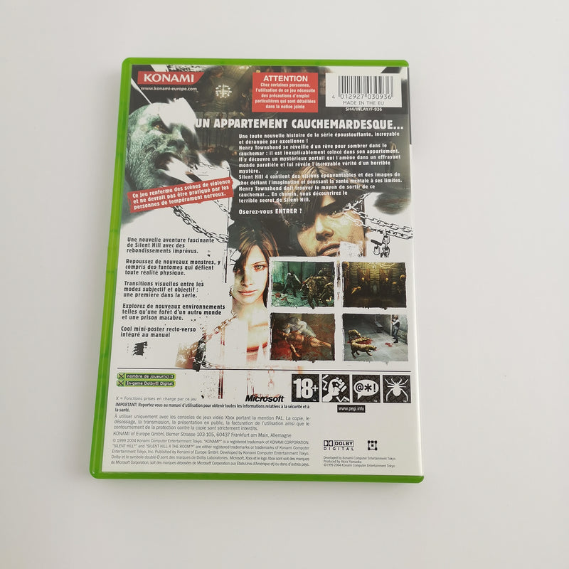 Microsoft Xbox Classic game "Silent Hill 4 The Room" FRA PAL | Original packaging USK18