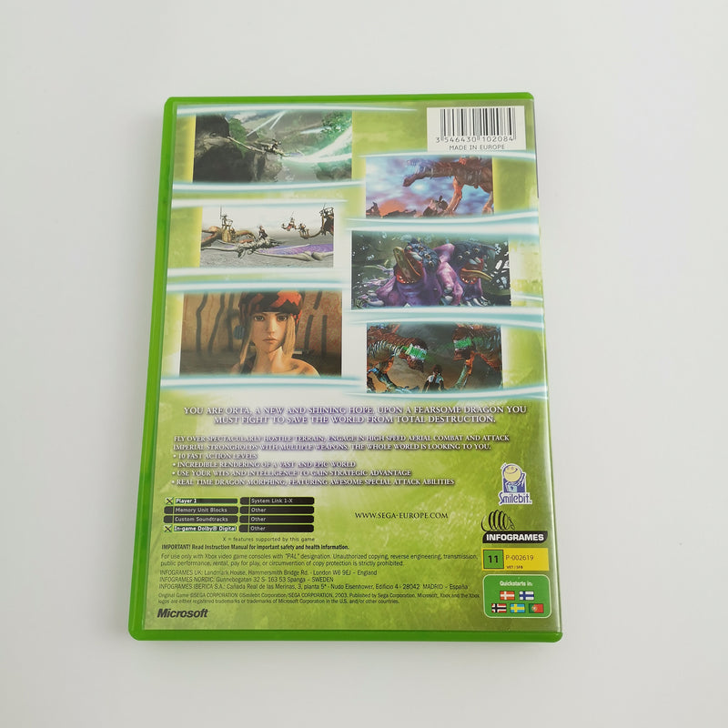Microsoft Xbox Classic Spiel " Panzer Dragoon Orta " PAL Version | OVP