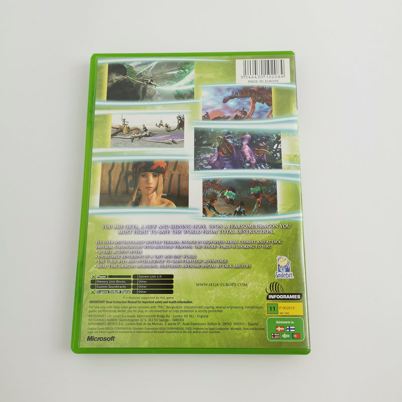 Microsoft Xbox Classic Game "Panzer Dragoon Orta" PAL Version | Original packaging