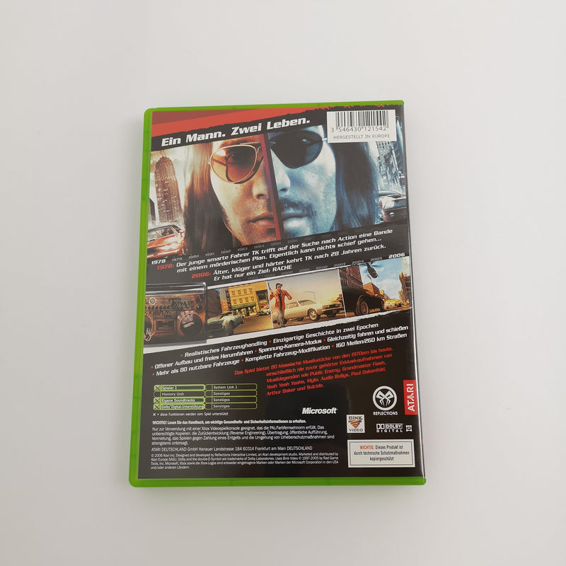 Microsoft Xbox Classic Game "Driver Parallel Lines" DE PAL Version | Original packaging