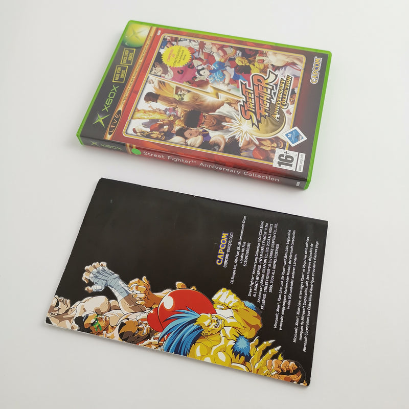 Microsoft Xbox Classic game "Street Fighter Anniversary Collection" PAL OVP