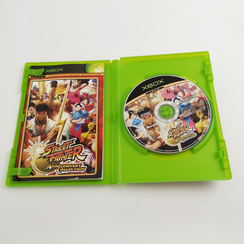 Microsoft Xbox Classic Spiel " Street Fighter Anniversary Collection " PAL OVP