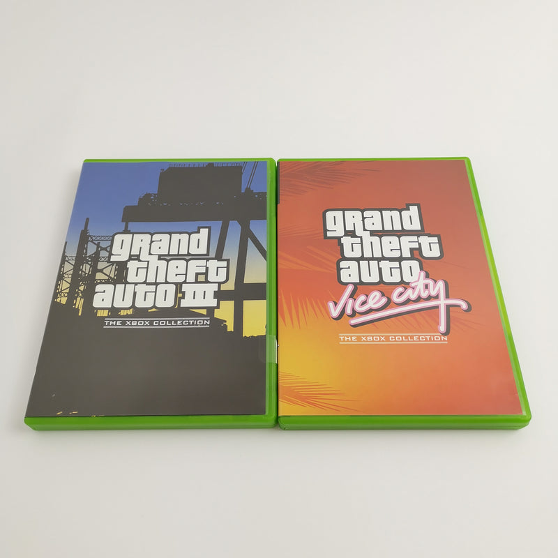 Microsoft Xbox Classic Game "Grand Theft Auto The Box Collection" GTA OVP DE