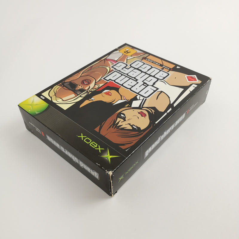 Microsoft Xbox Classic Spiel " Grand Theft Auto The Trilogy " GTA USK18 | OVP