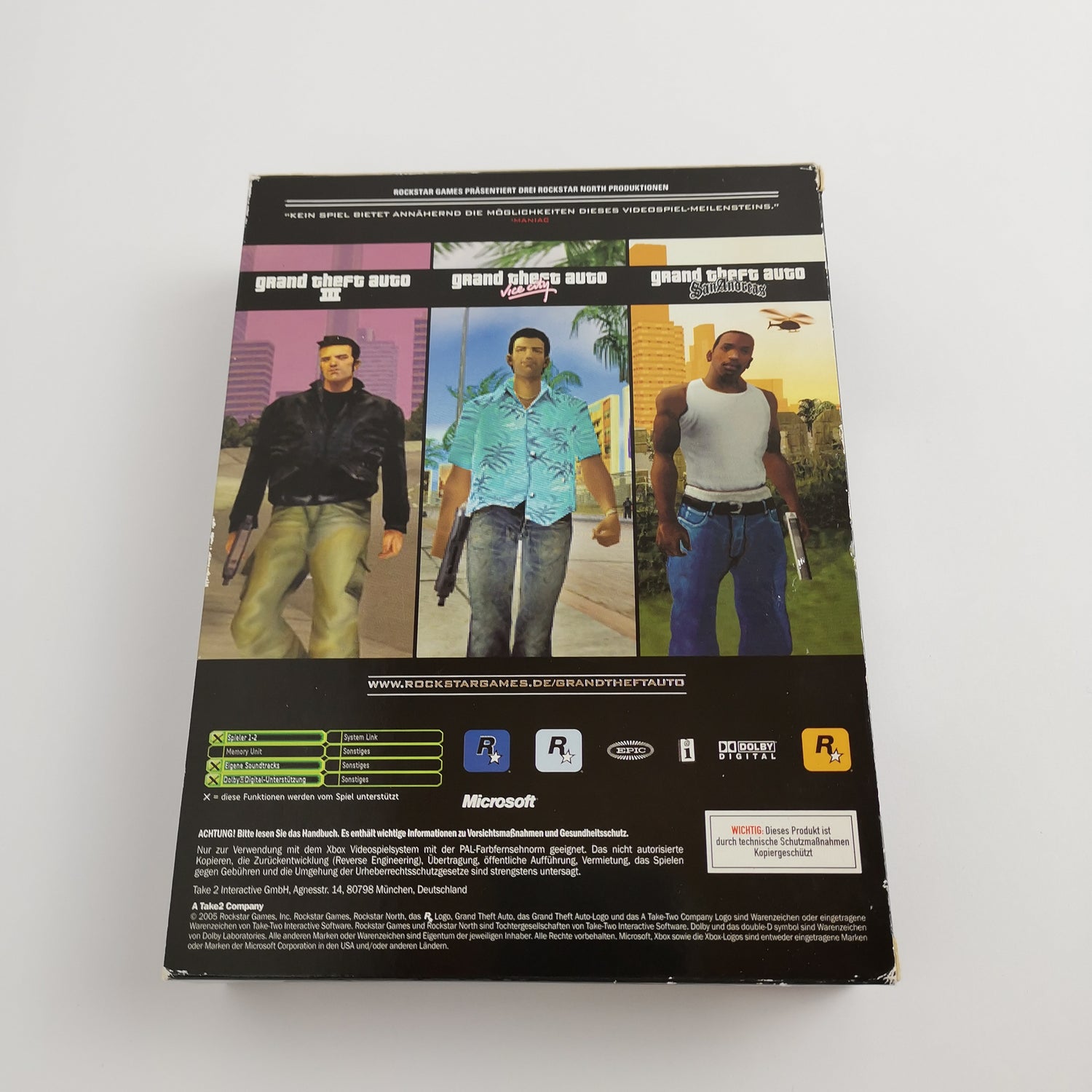 Microsoft Xbox Classic Spiel 