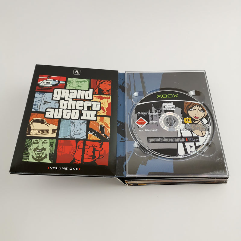 Microsoft Xbox Classic Spiel " Grand Theft Auto The Trilogy " GTA USK18 | OVP