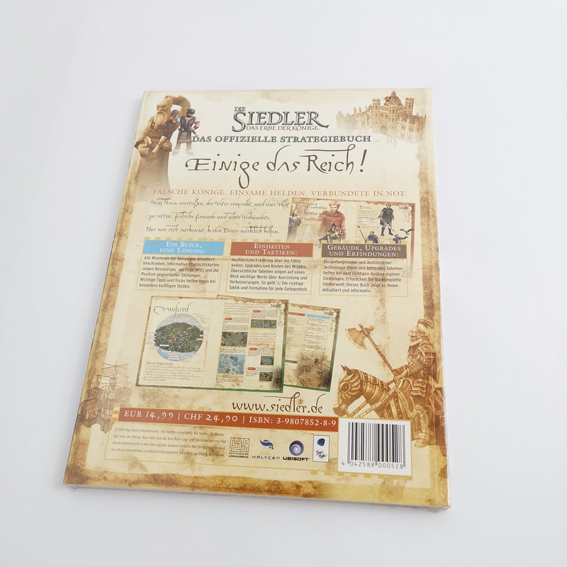 PC Spiel " Die Siedler das Erbe der Könige " Strategiebuch / Strategy Guide NEU
