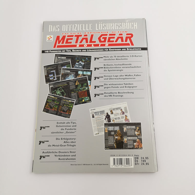Metal Gear Solid The Official Walkthrough Book | Sony Playstation 1 / PS1 Konami