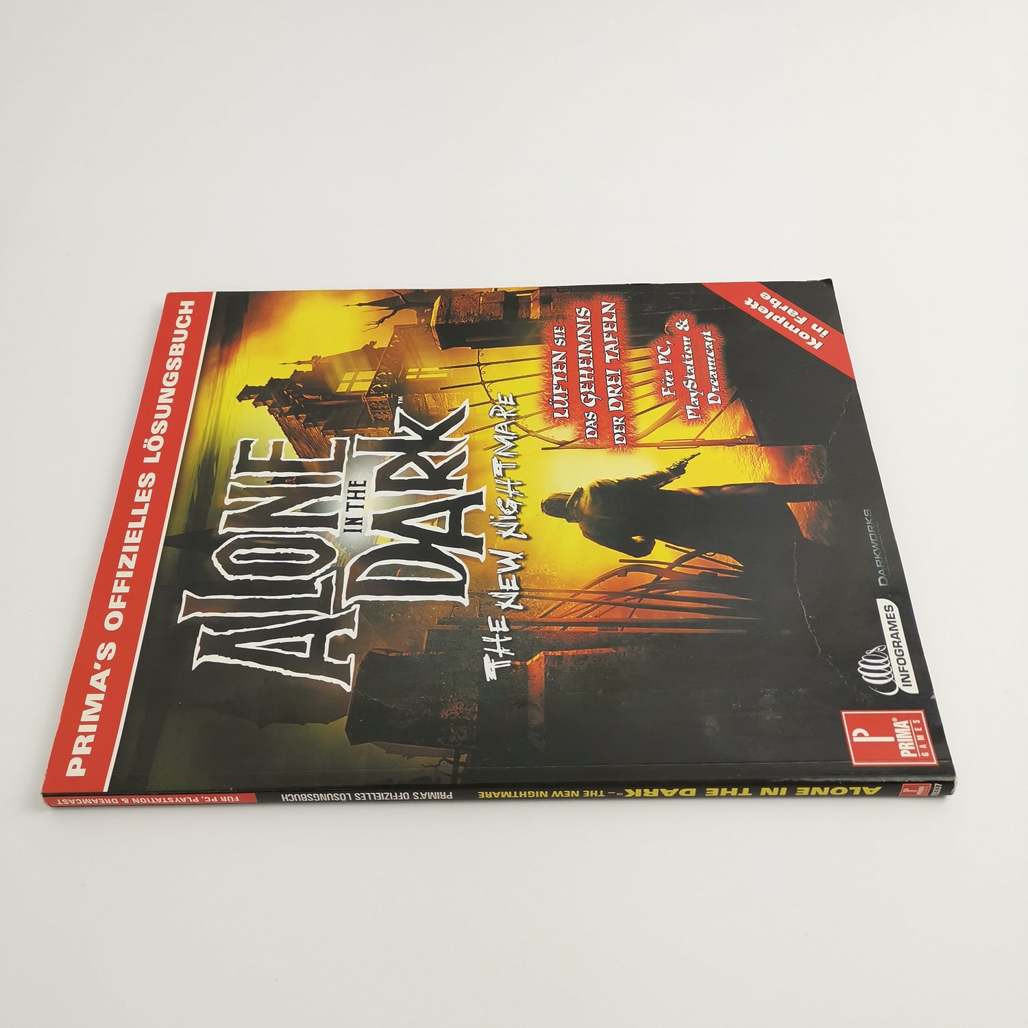 Alone in the Dark Prima's official walkthrough book | PS1 PSX PC DC Game Advisor