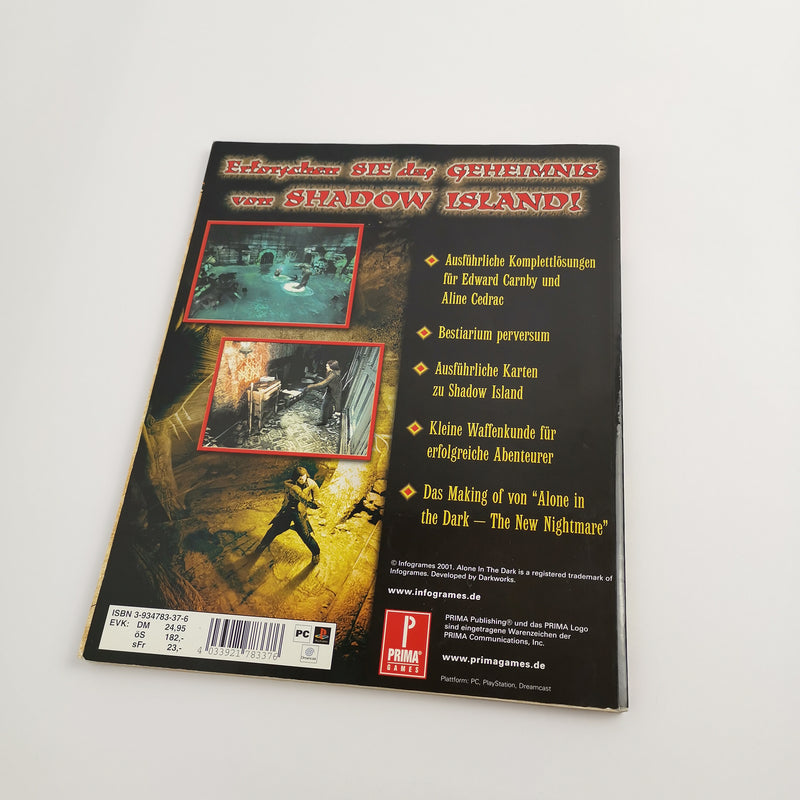 Alone in the Dark Prima's official walkthrough book | PS1 PSX PC DC Game Advisor